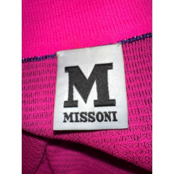 M Missoni Multicolor Lurex Knit Mini Skirt Size 42 US 6 Stretch - Picture 10 of 10